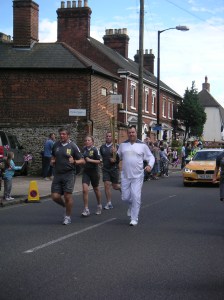 Olympic Torch: Bury